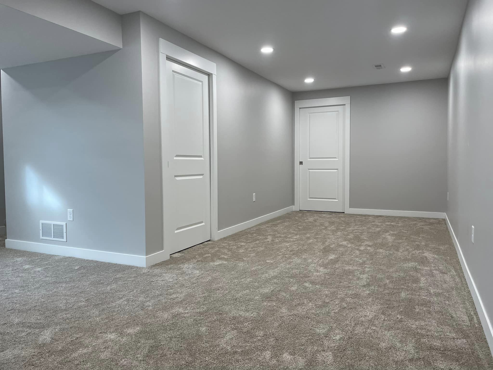 Basement Remodel After