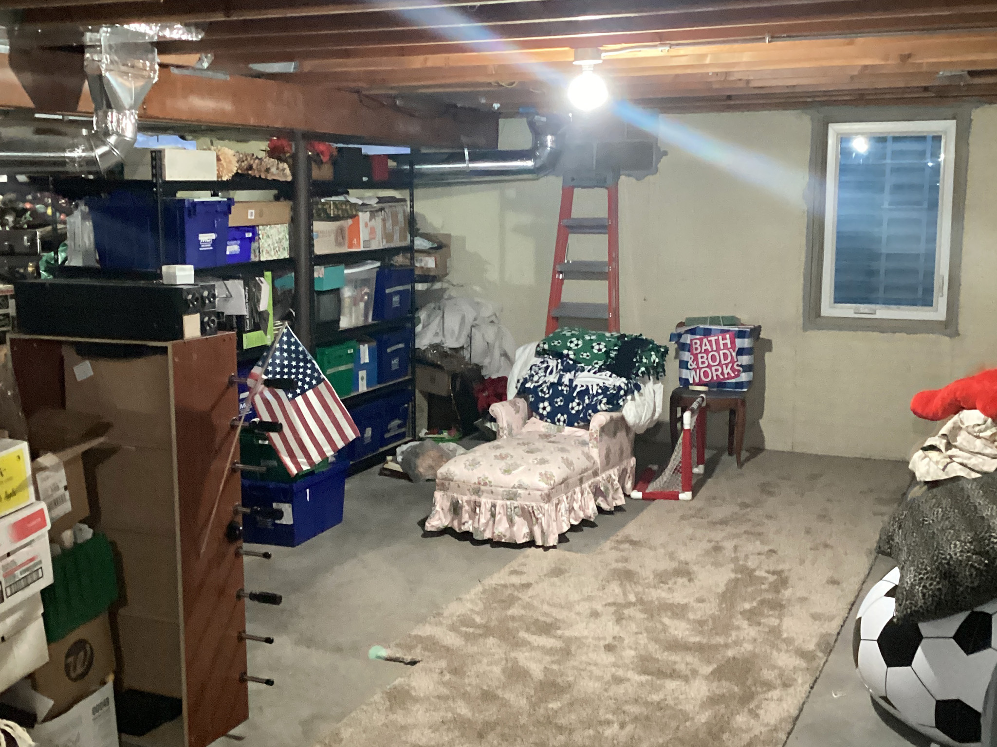 Basement Remodeling Before